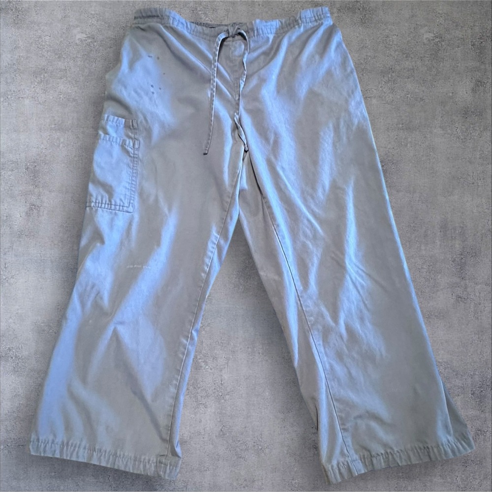 Lot of 6 Women's Scrub‎ Pants Size Medium Solid Colors Medical Workwear - Picture 11 of 14